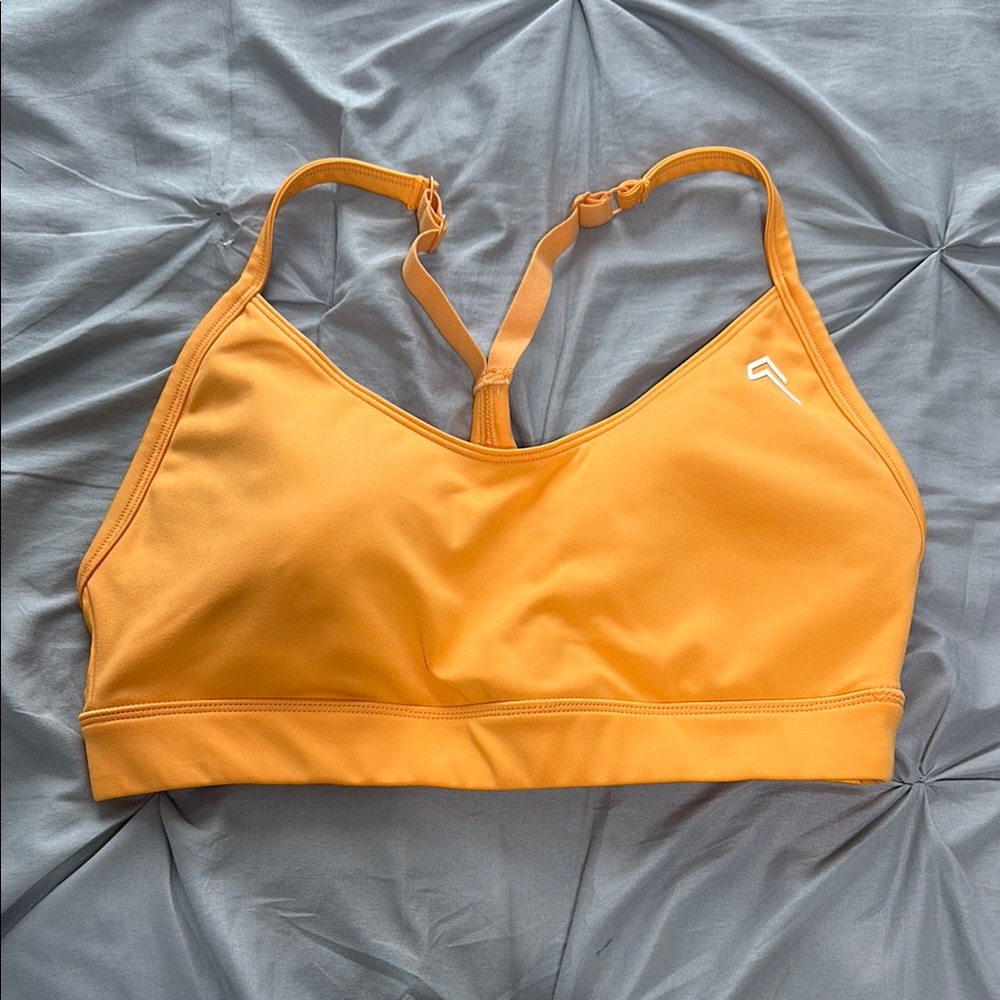Oner active orange sports bra
